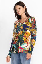 Load image into Gallery viewer, KIMBRA FAVORITE LONG SLEEVE V-NECK SWING TEE
