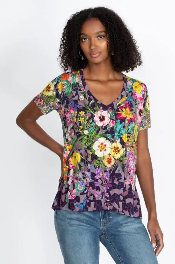 CISCO FAVORITE S/S V-NECK SWING TEE