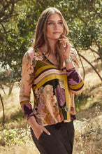 Load image into Gallery viewer, ECHO FAVORITE LONG SLEEVE V-NECK SWING TEE
