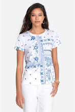 Load image into Gallery viewer, NICO RAW SEAM PATCHWORK TEE
