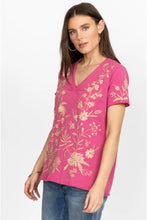 Load image into Gallery viewer, MARSEILLE PLEAT FRONT TEE
