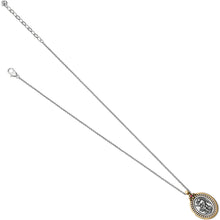 Load image into Gallery viewer, Guardian Angel Two-Tone Pendant Necklace
