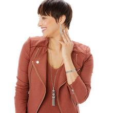 Load image into Gallery viewer, Intertwine Fringe Convertible Necklace
