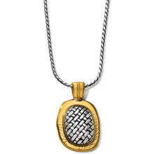 Load image into Gallery viewer, Ferrara Artisan Two Tone Pendant Necklace

