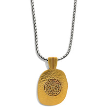 Load image into Gallery viewer, Ferrara Artisan Two Tone Pendant Necklace
