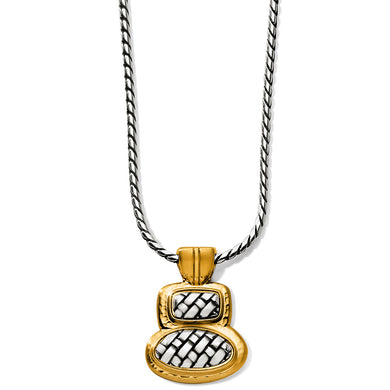 Ferrara Artisan Two Tone Duo Necklace