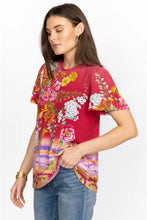 Load image into Gallery viewer, GOLDEN ROSE FLUTTER SLEEVE TEE
