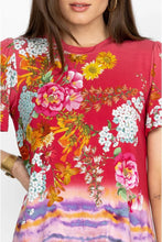 Load image into Gallery viewer, GOLDEN ROSE FLUTTER SLEEVE TEE
